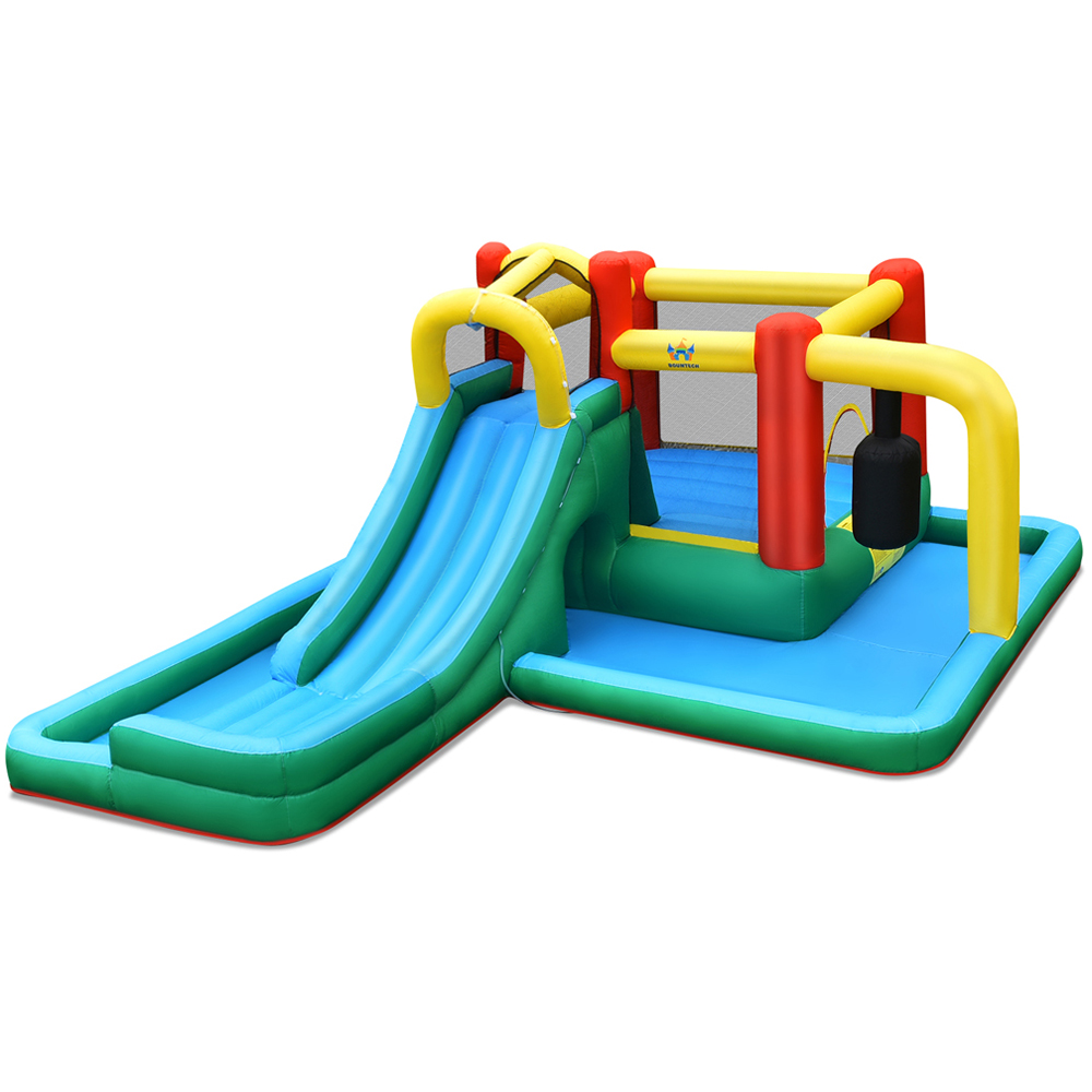 Costway Inflatable Water Slide Kids Jumping Bounce House with Slide Image 1