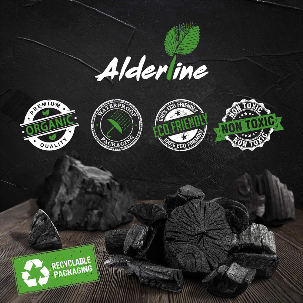 RoyalFire Alderline Pure Alder Charcoal Bag 5kg Image 5