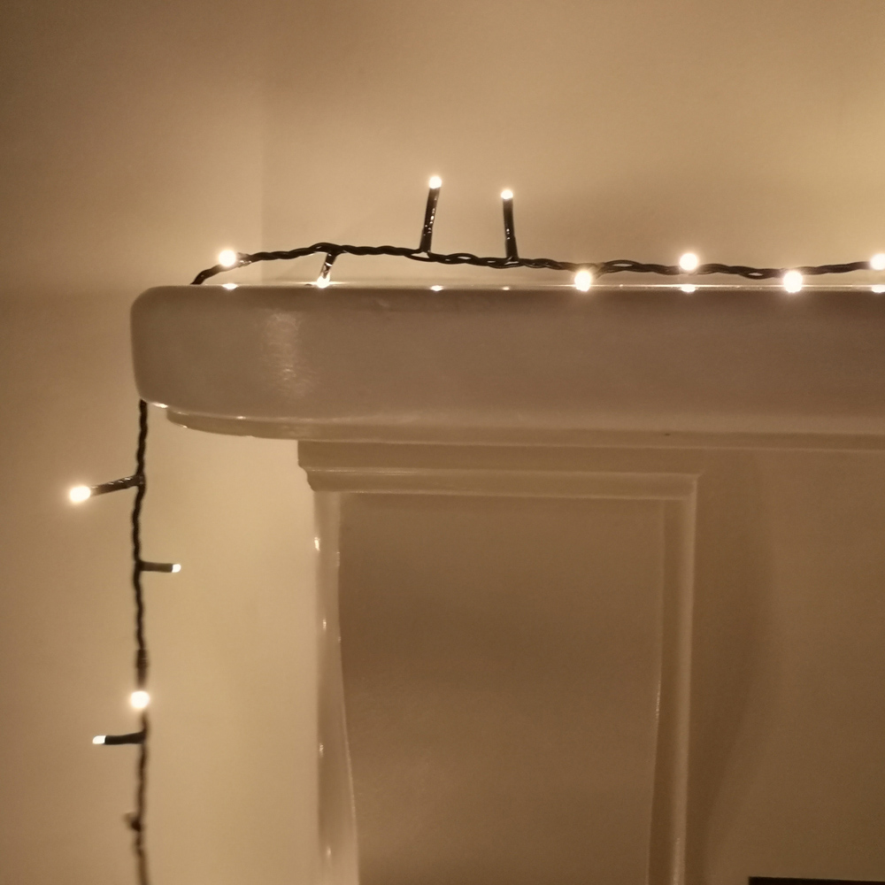 Premier TreeBrights 240 Warm White LED Multi-Function Christmas String Light 6m Image 3