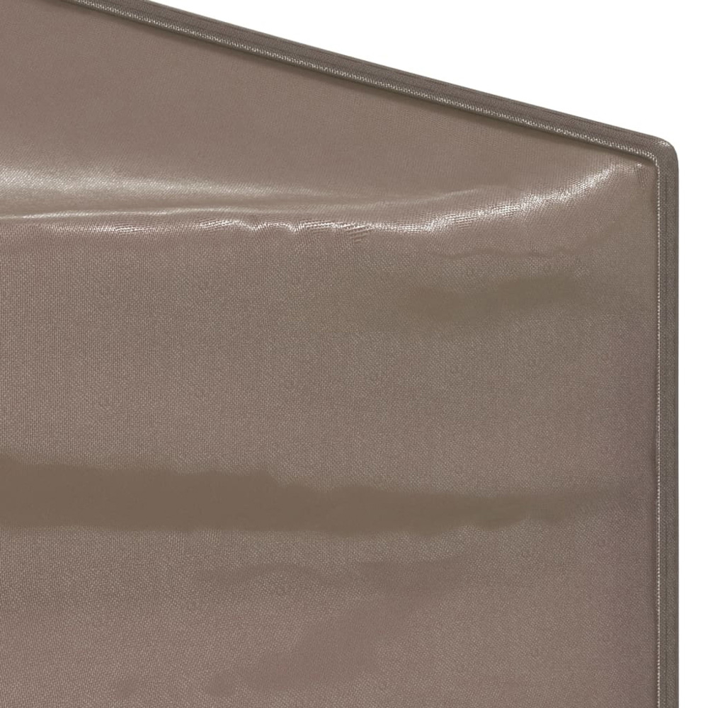 vidaXL 3 x 6m Taupe Foldable Party Tent Image 6
