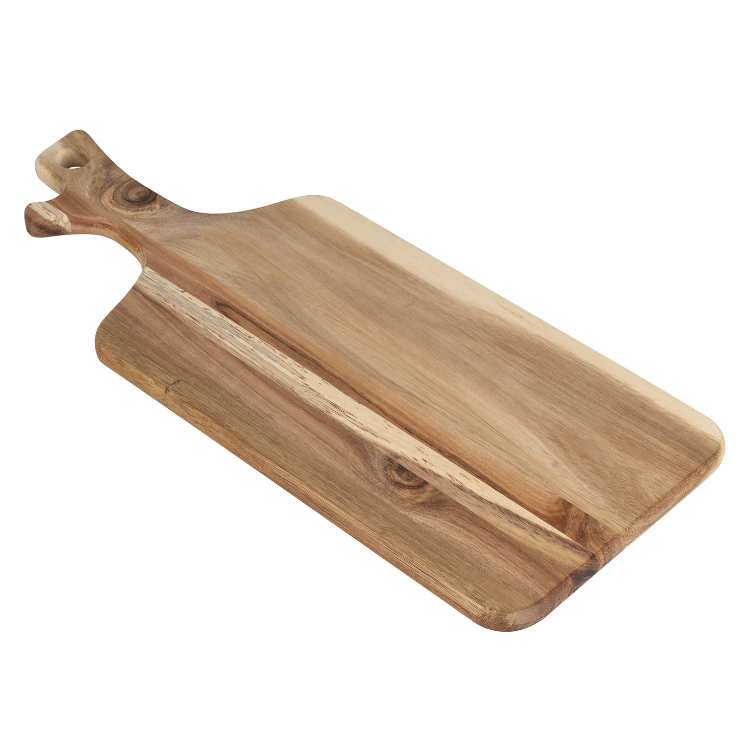 Acacia Wood Handled Large Chopping Board Image 3