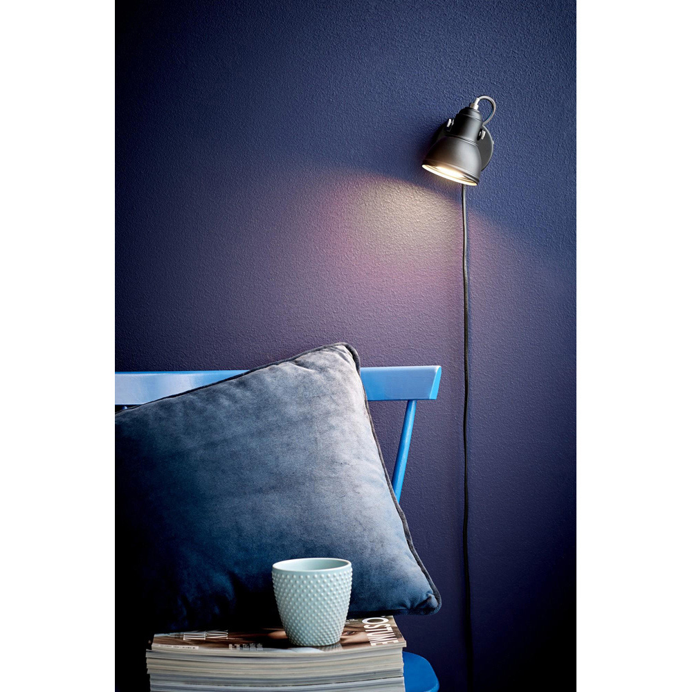 Nordlux Aslak Black Wall Light Image 2