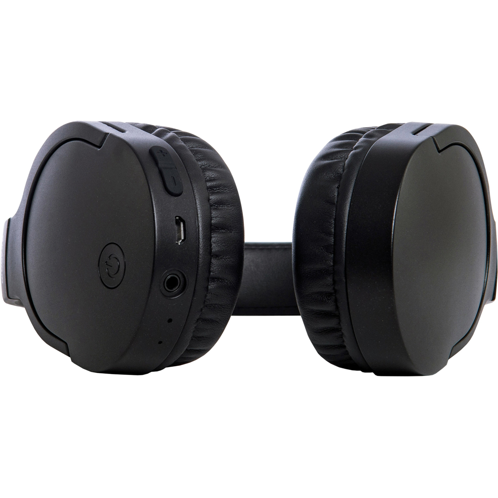 Groov-e Black Ultra Bluetooth Headphones with Wireless Charging Image 6