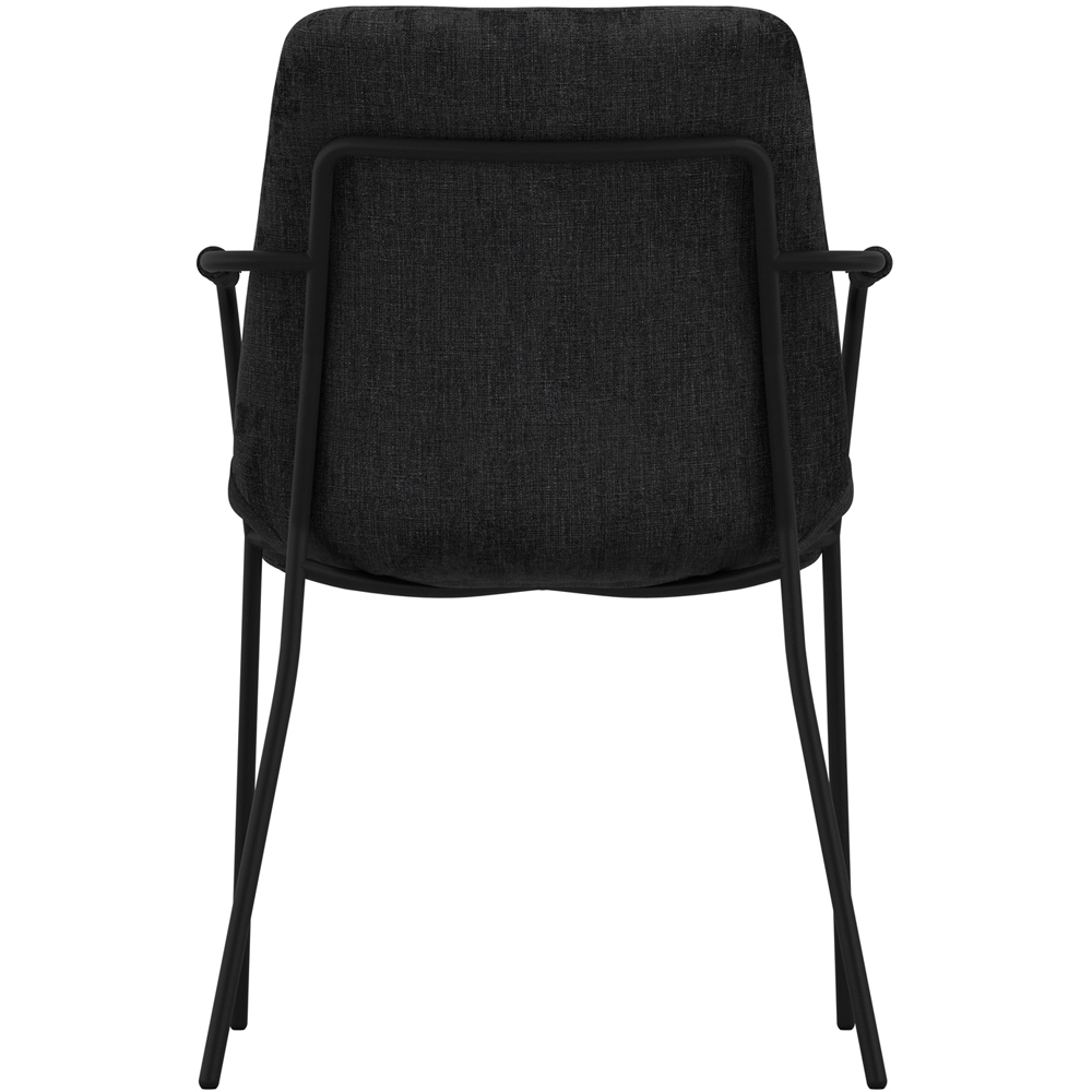 LPD Home Carlo Black Dining Chair Set of 2 Image 5