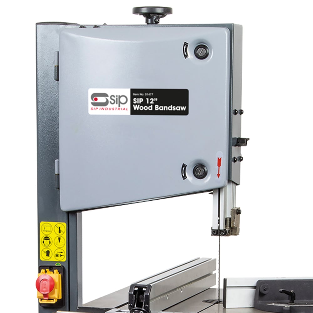 SIP Professional Cast Steel Wood Bandsaw 12 inch Image 3
