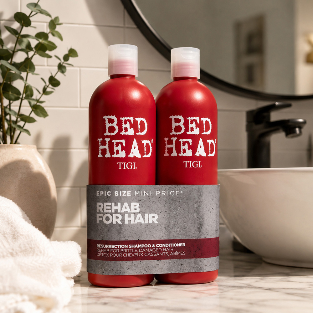 TIGI Bed Head Urban Antidotes Resurrection Shampoo and Conditioner Set 750ml 3 Pack Image 6