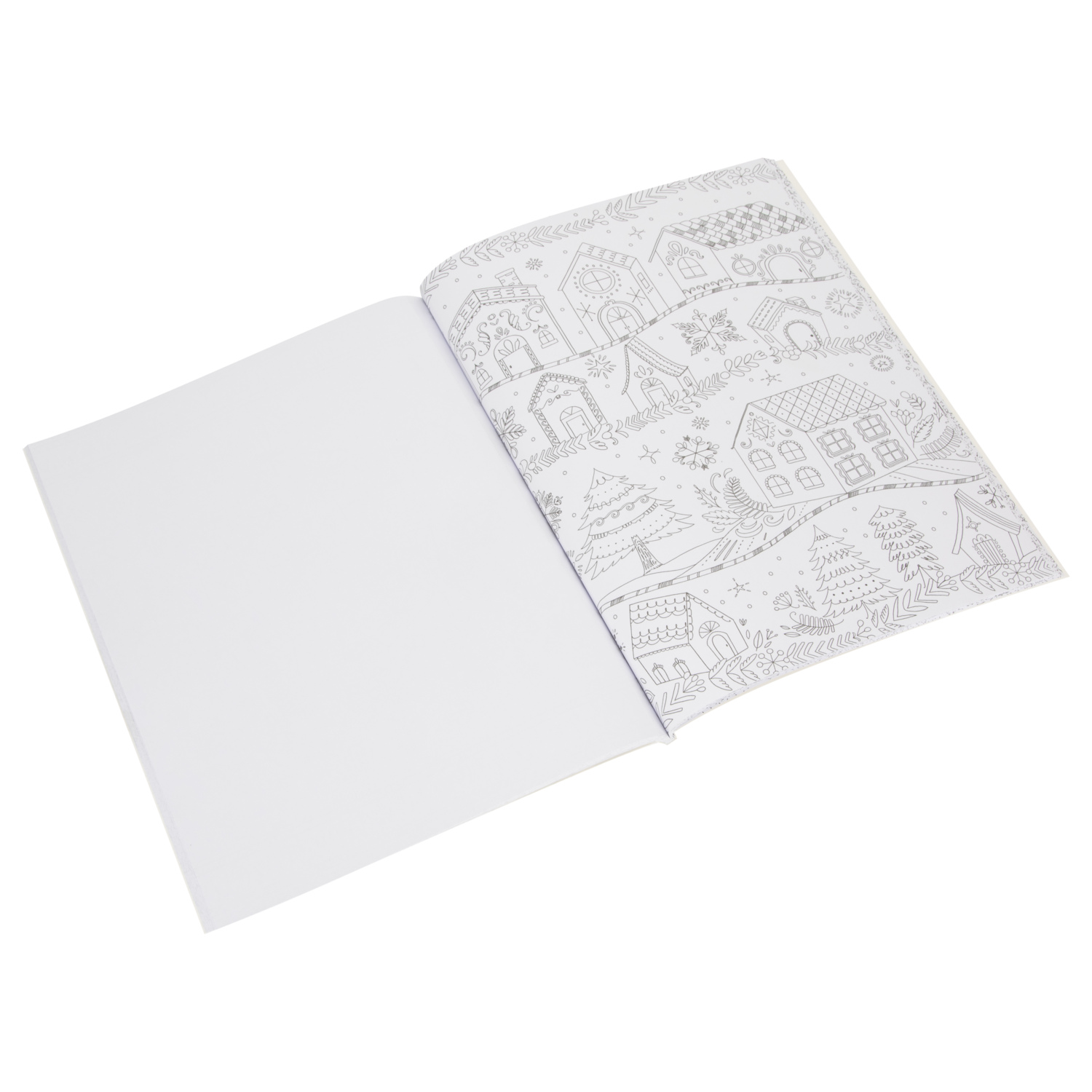 Christmas Adult Colouring Book Image 2