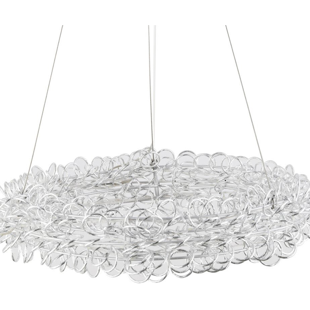 Alice LED Ceiling Fitting Silver Image 4