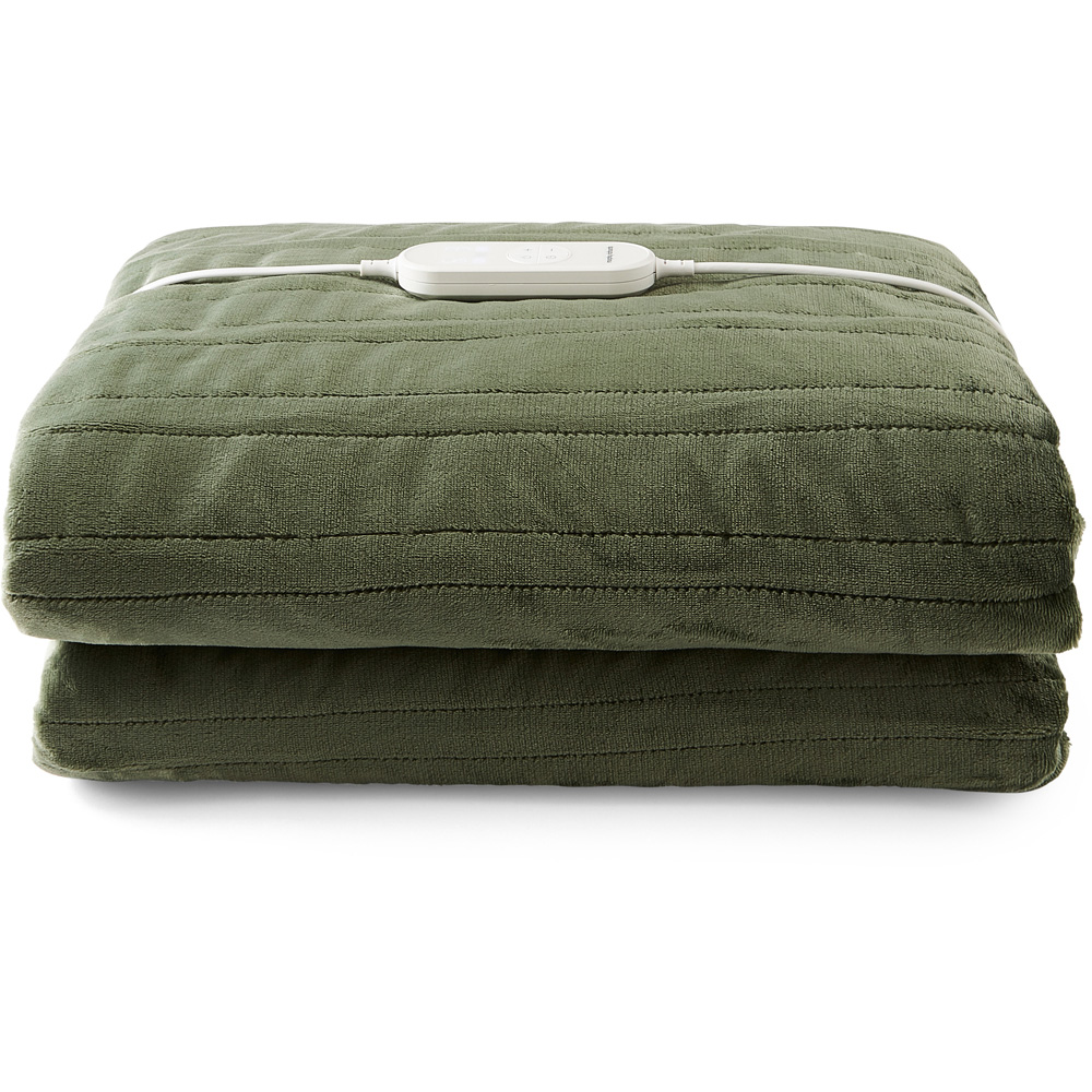 Morphy Richards Green Teddy and Flannel Fleece Heated Electric Throw 200 x 180cm Image 3