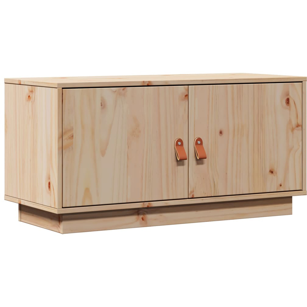 vidaXL 2 Door Brown TV Cabinet Image 2