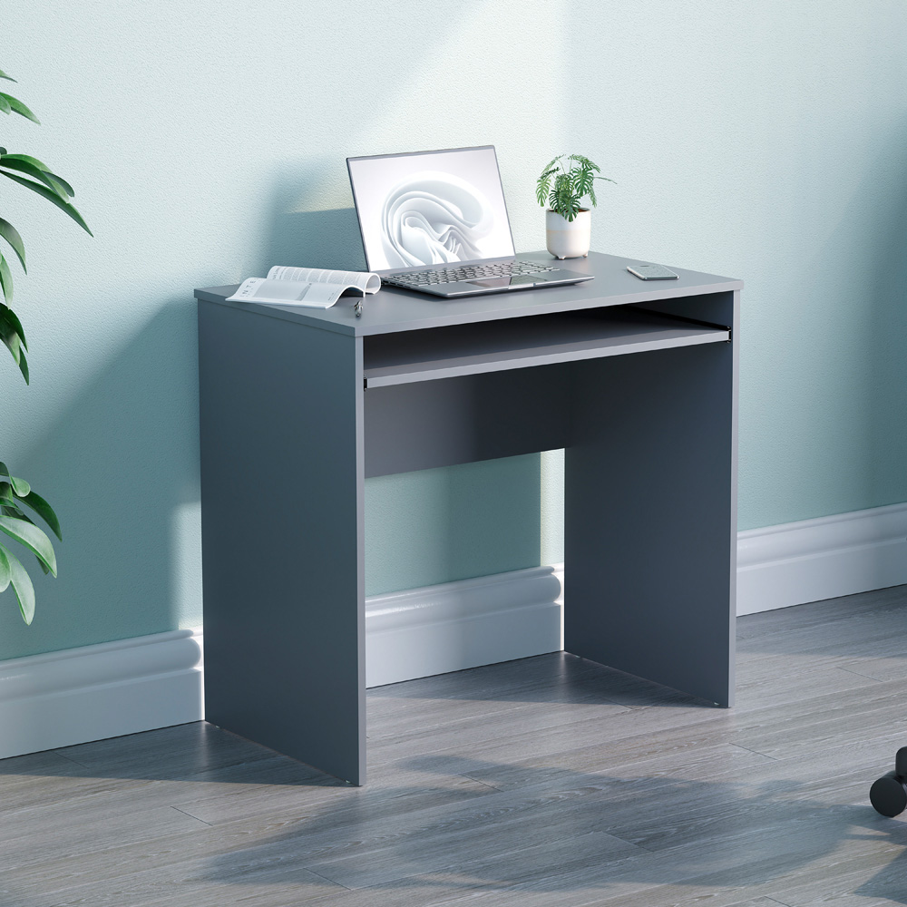 Vida Designs Huby Computer Desk Grey Image 5
