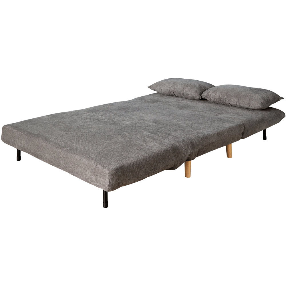 Home Source Lorena Double Grey Sofa Bed Image 3
