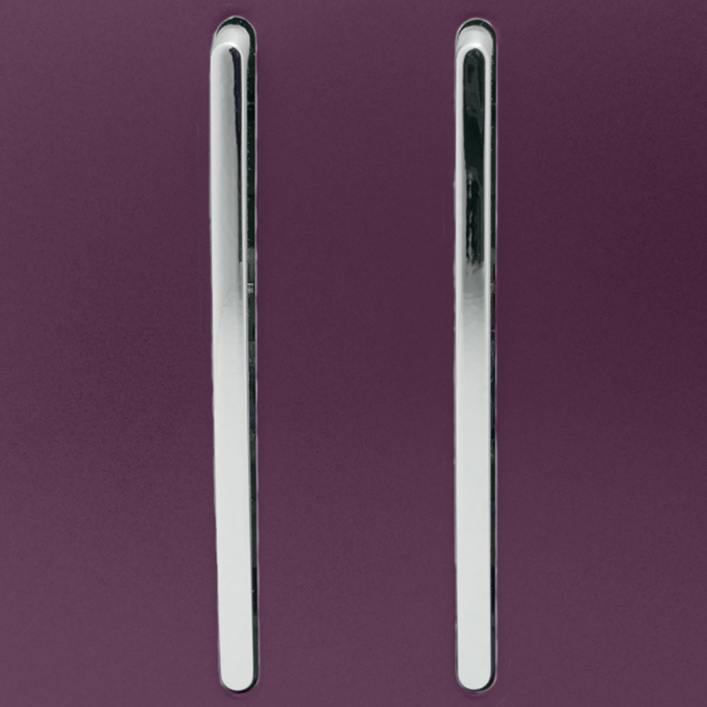 Trendi Switch 2 Gang 10amp Plum Purple Rocker Light Switch Image 2