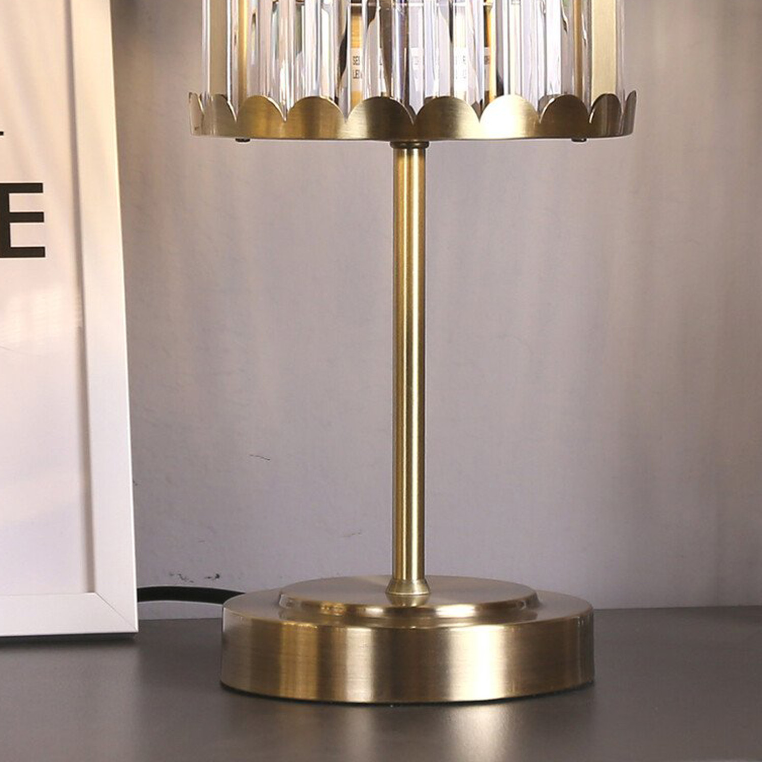 Bonnie Table Lamp Antique Brass Image 5