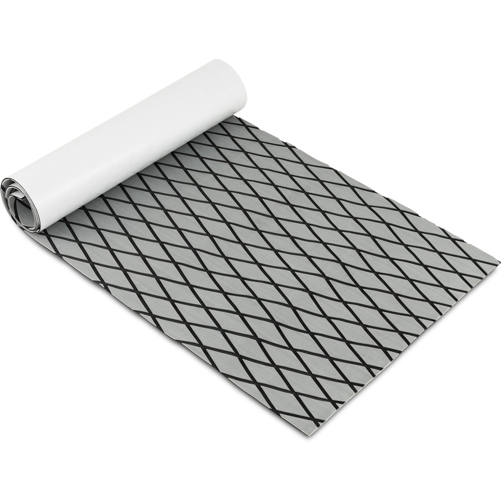 Costway Grey Non Slip Self Adhesive Waterproof Boat Decking Sheet 70 x 190cm Image 1