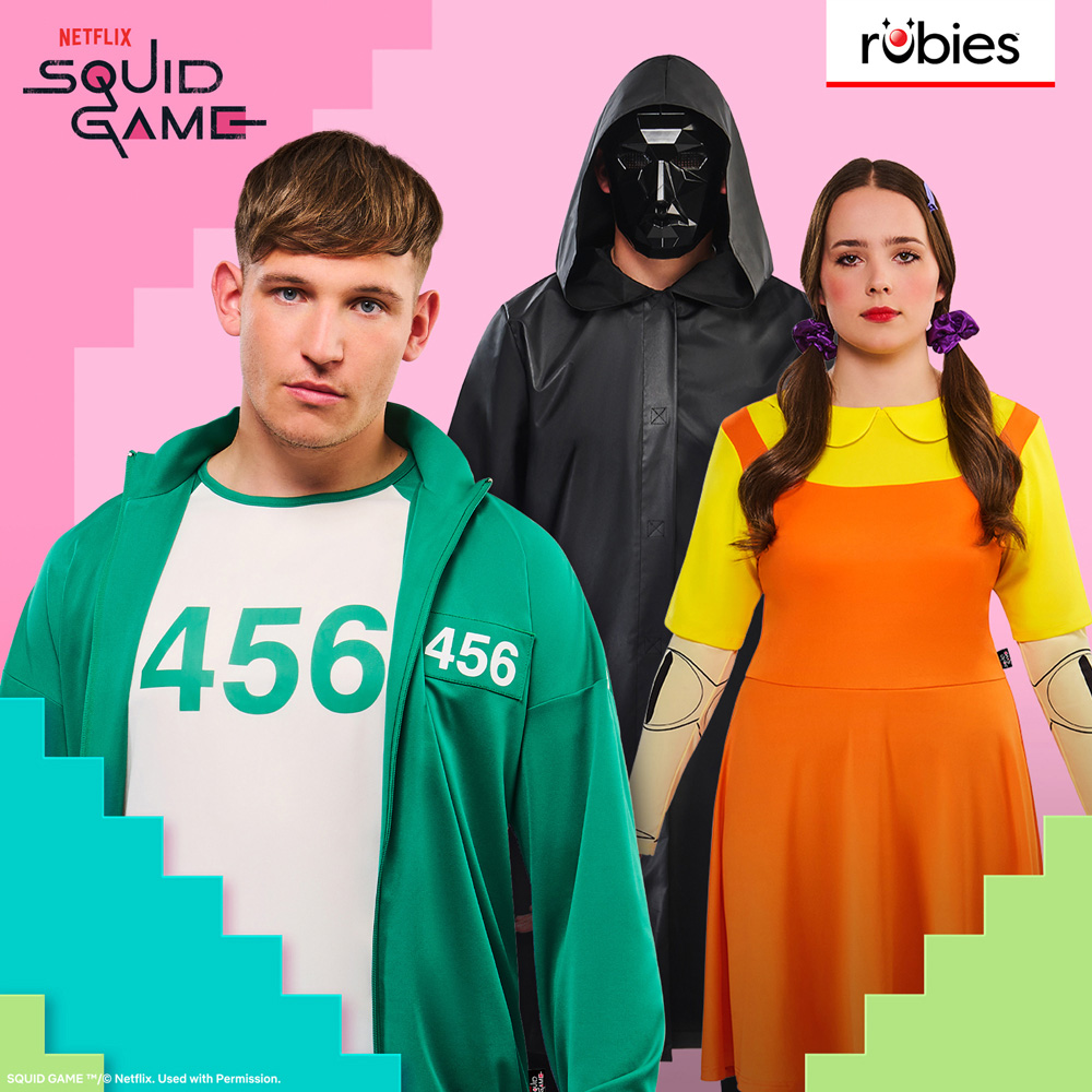 Squid Game Adult Classic Girl Doll Halloween Costume Large Image 7