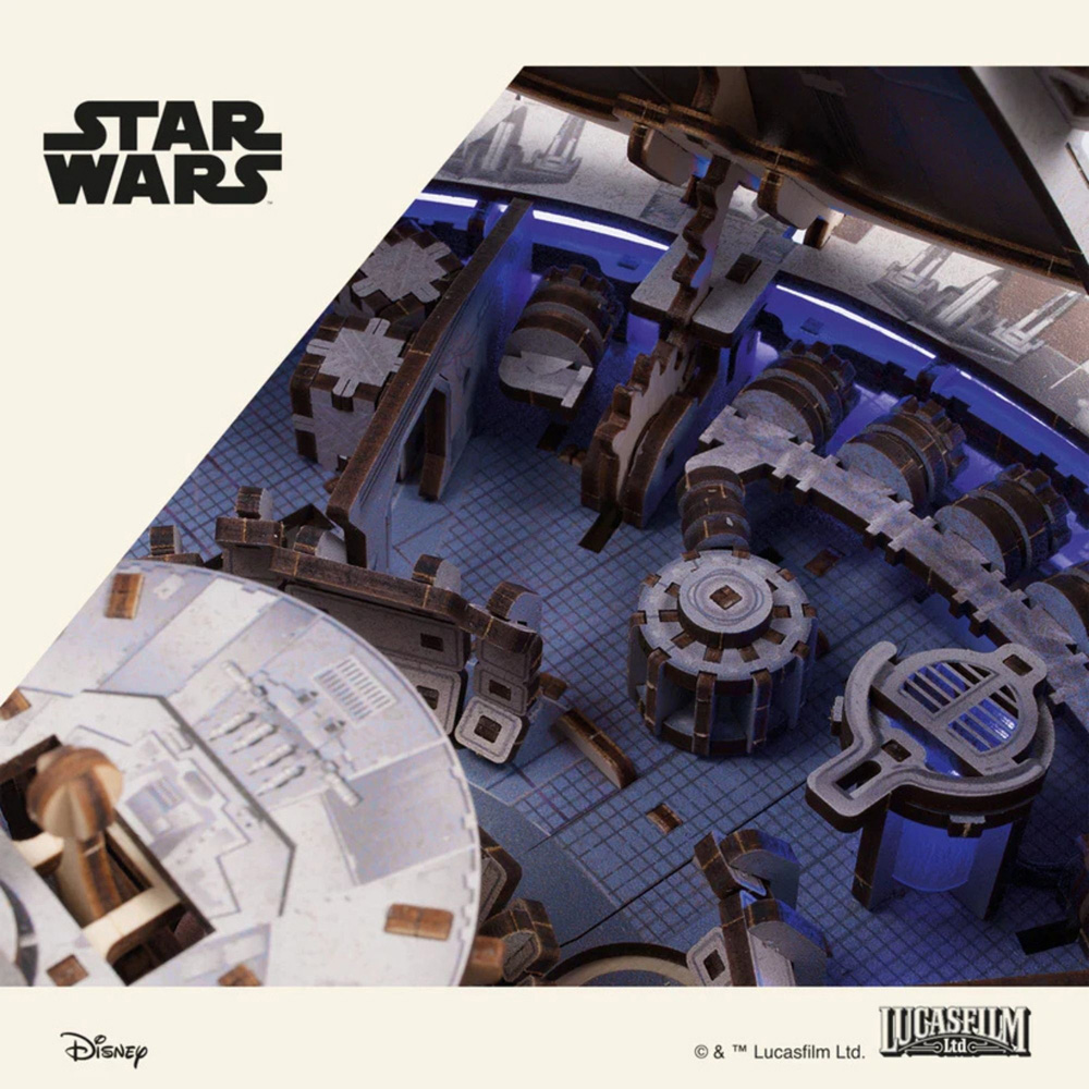 Ugears Star Wars Millennium Falcon Mechanical Model Image 7