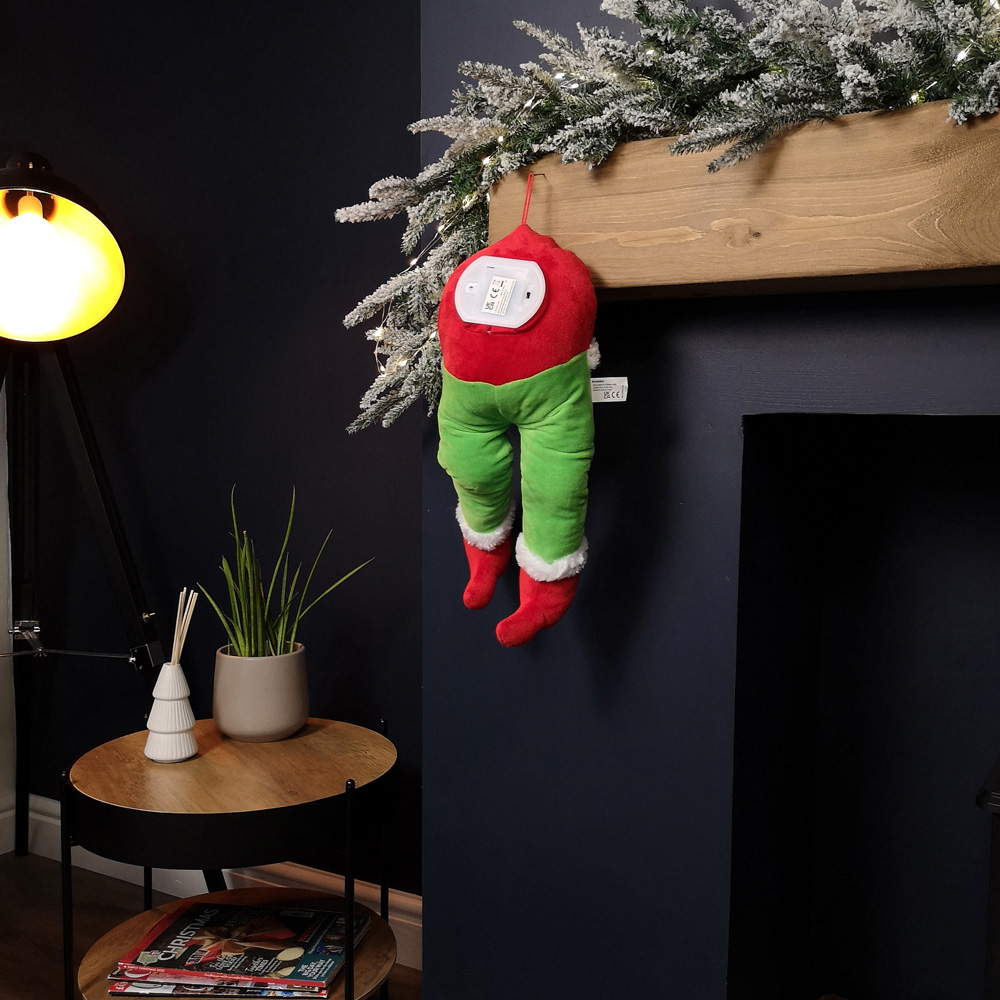 Samuel Alexander Animated Laughing Elf Hanging Christmas Decoration 32cm Image 7