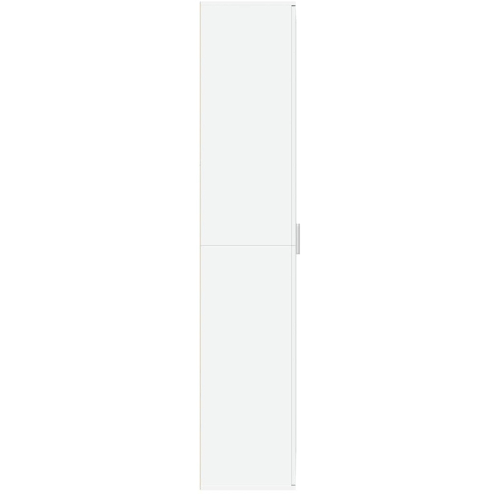 vidaXL 4 Door White Wooden Highboard Image 4