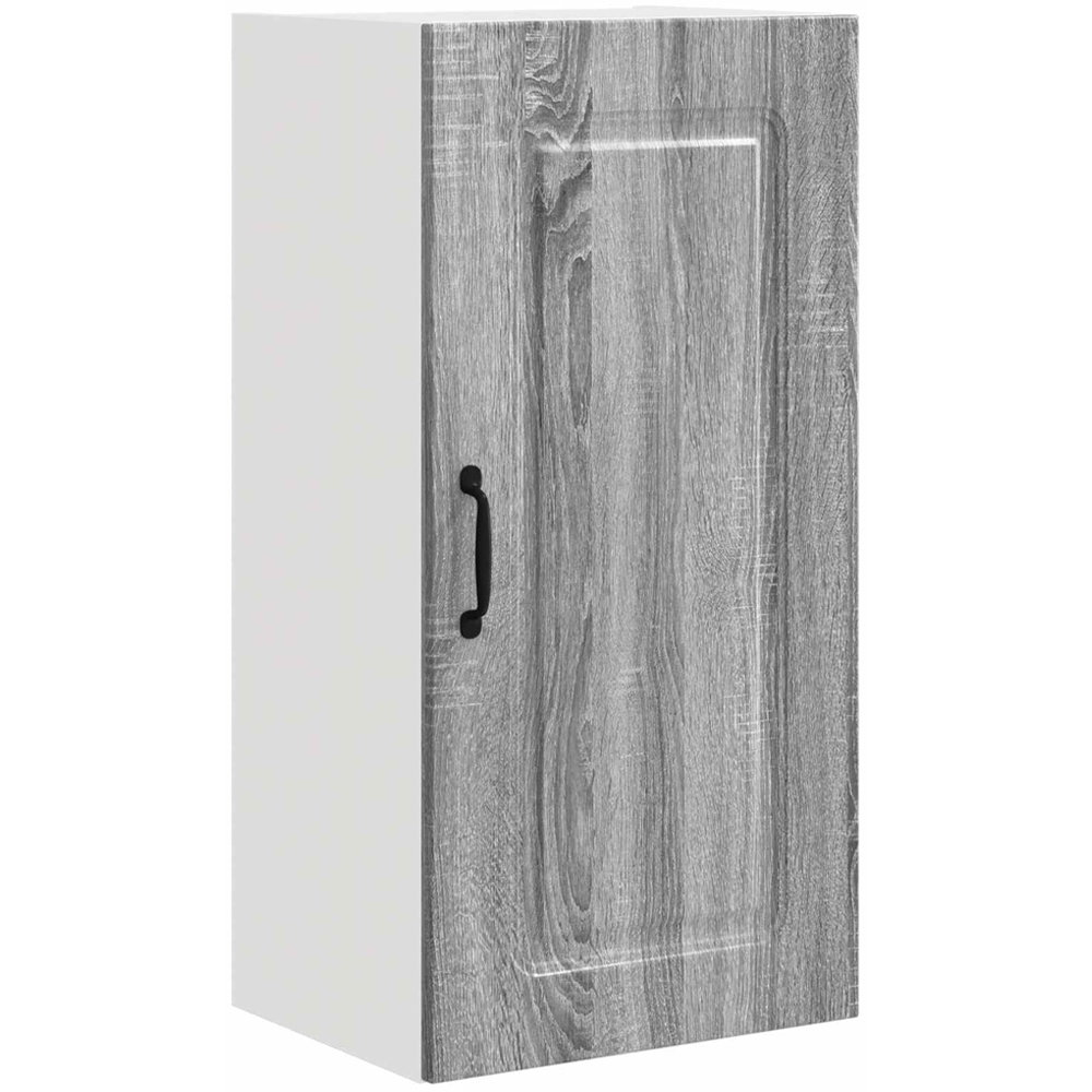 vidaXL Kalmar Single Door Grey Sonoma Wall Kitchen Cabinet Image 2