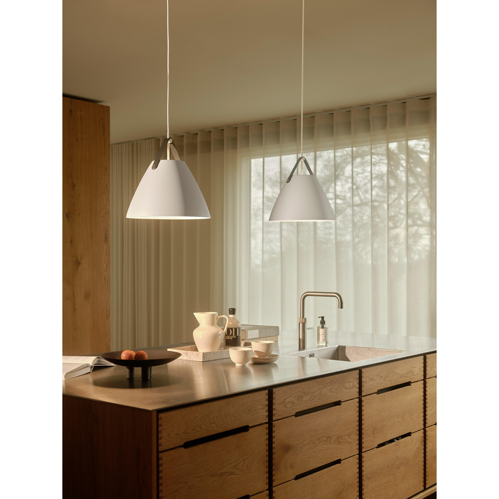Nordlux Strap 36 White Pendant Light Image 2