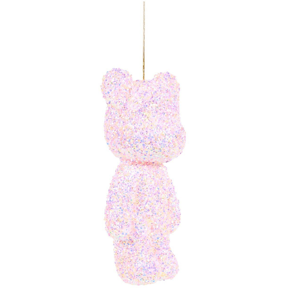 Glitter Bear DecorationMulticolour Image 8