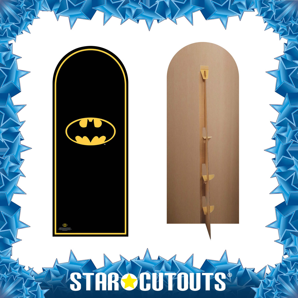 Star Cutouts Single Batman Logo Backdrop Cardboard Cutout 6.4ft Image 4