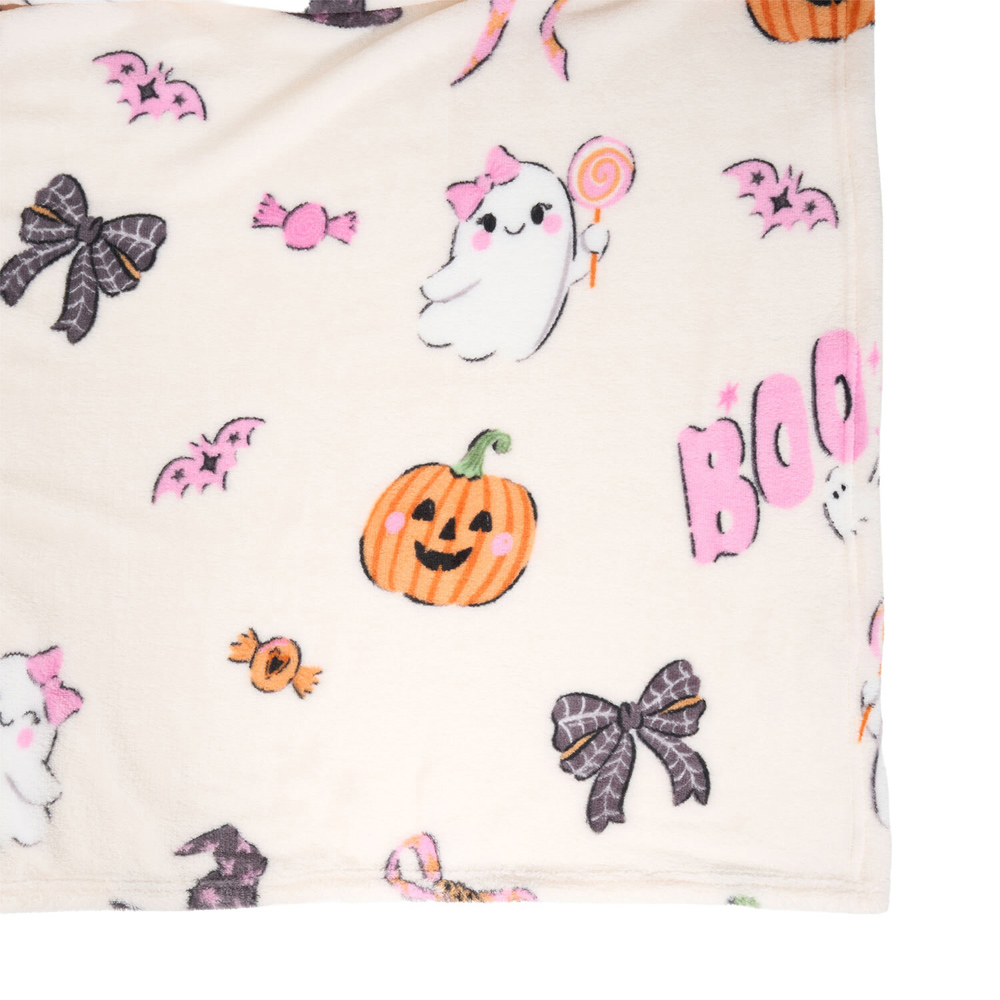 Boo-tiful Throw Pink Image 6