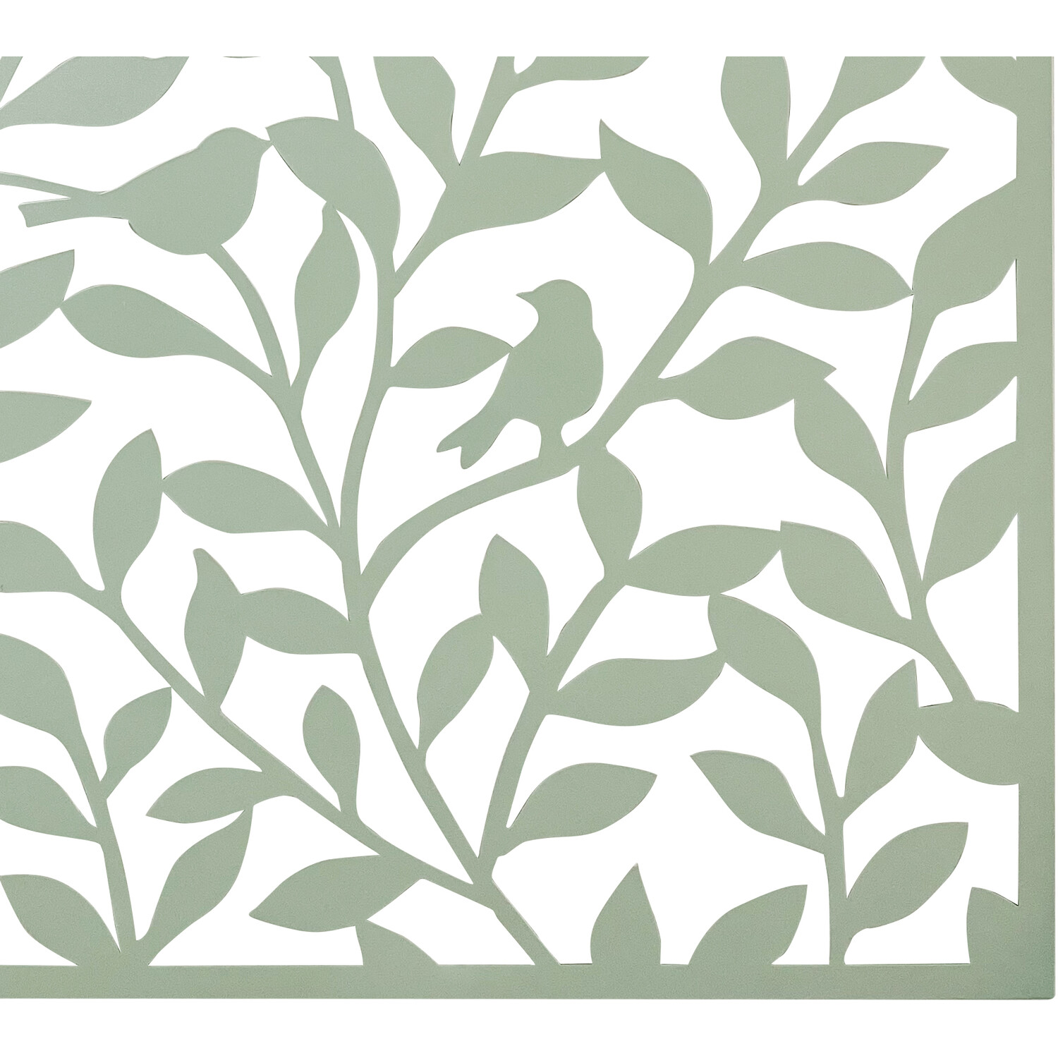 Indoor/Outdoor Metal Wall Screen - Sage Image 3