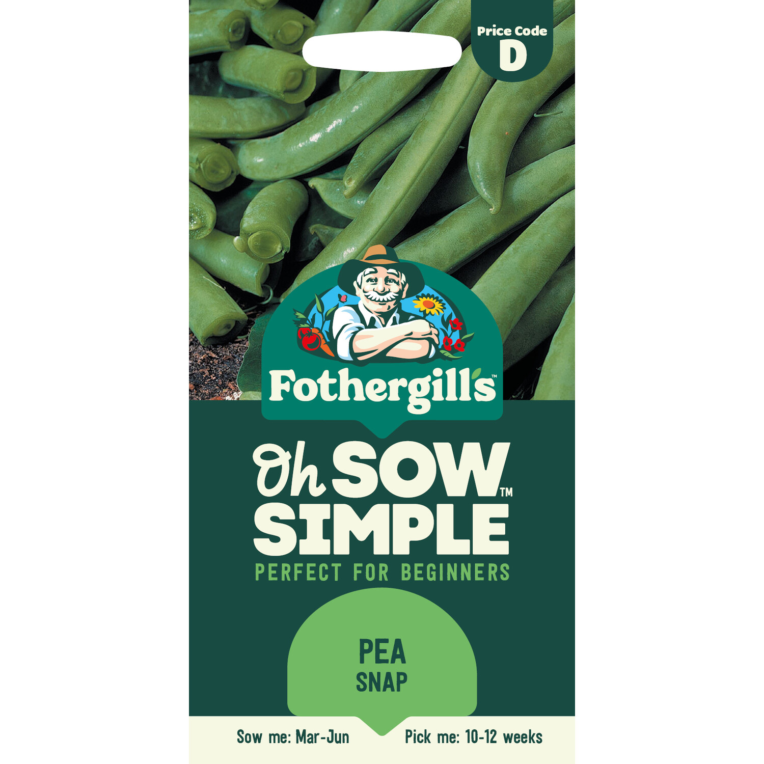 Pea Snap Seeds Image 1