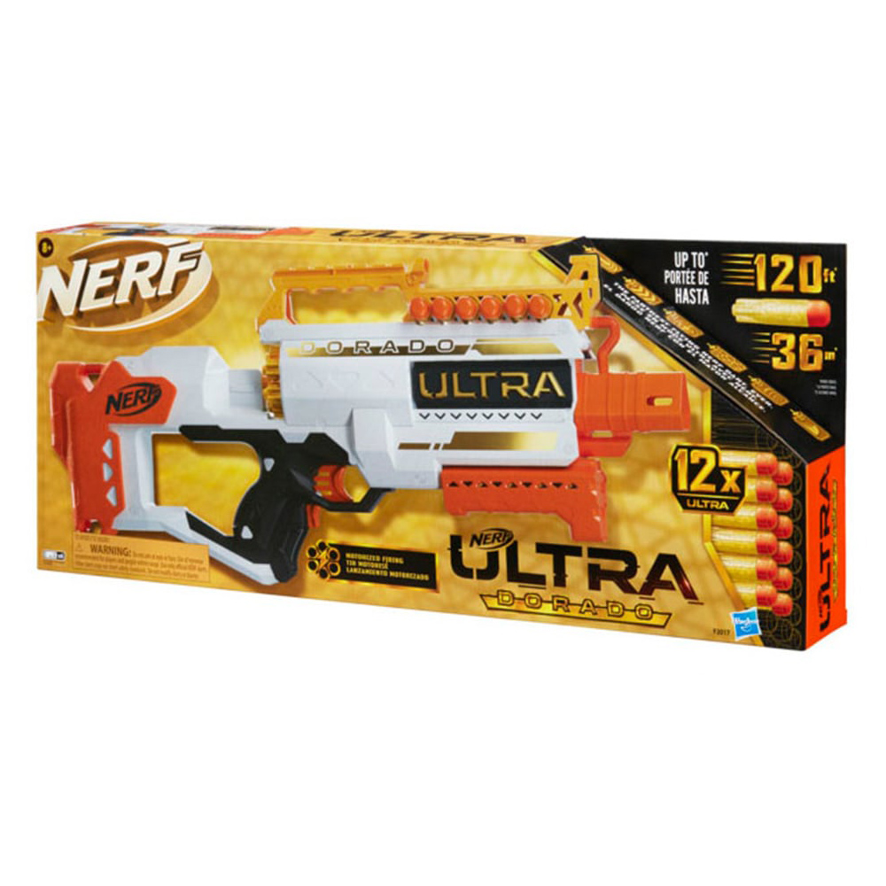 Hasbro Nerf Ultra Dorado Blaster with 12 Darts Image 3