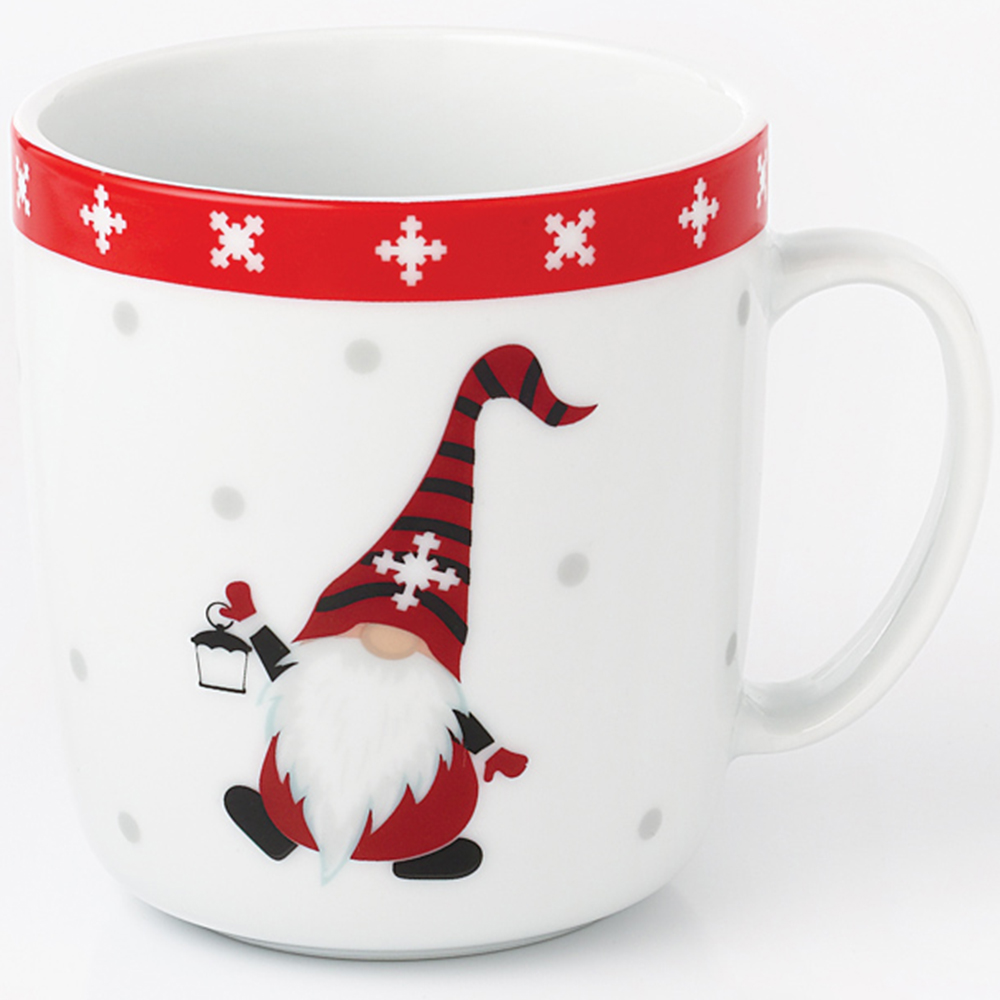 Waterside Christmas Nordic Gnomes Mug 4 Pack Image 3