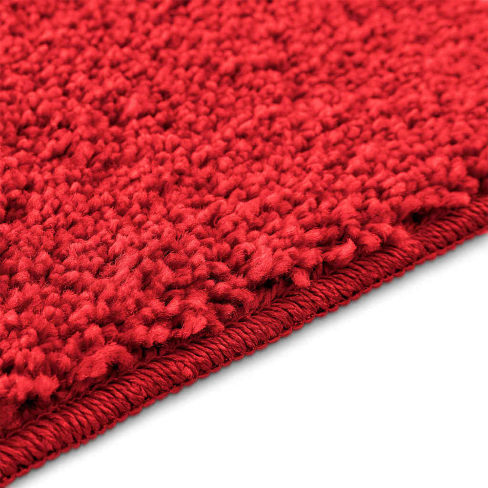 vidaXL Red Anti-Slip Bath Mat 50 x 80cm Image 5