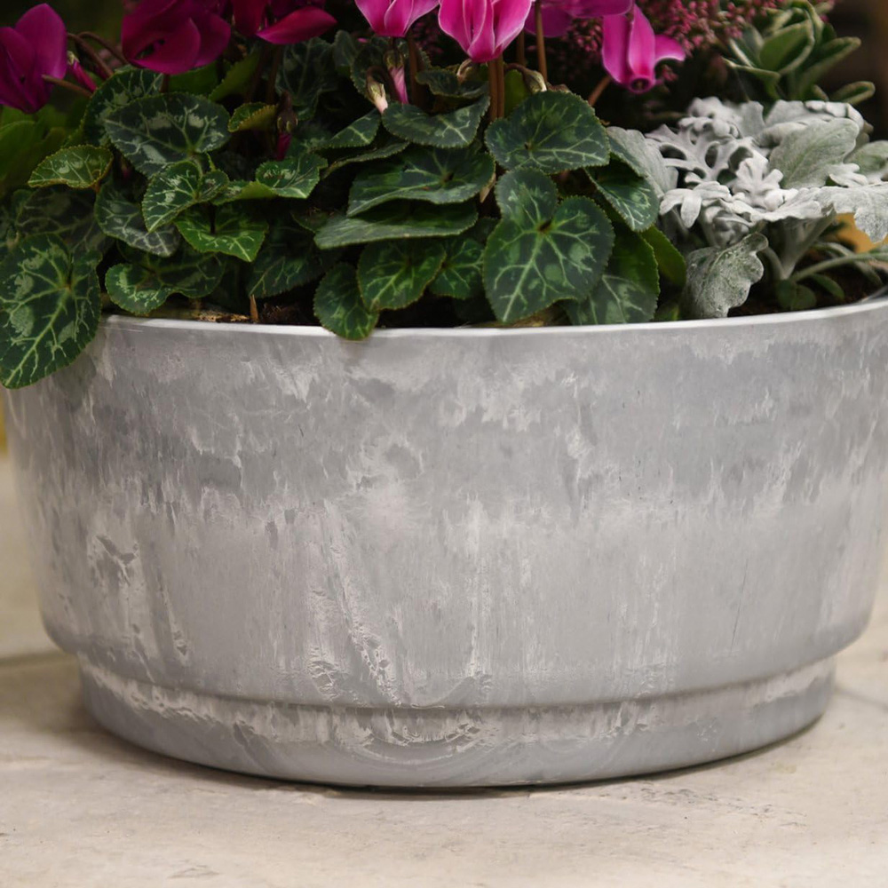 Garden Gear Marble Caesar Bowl 34.5cm Image 3