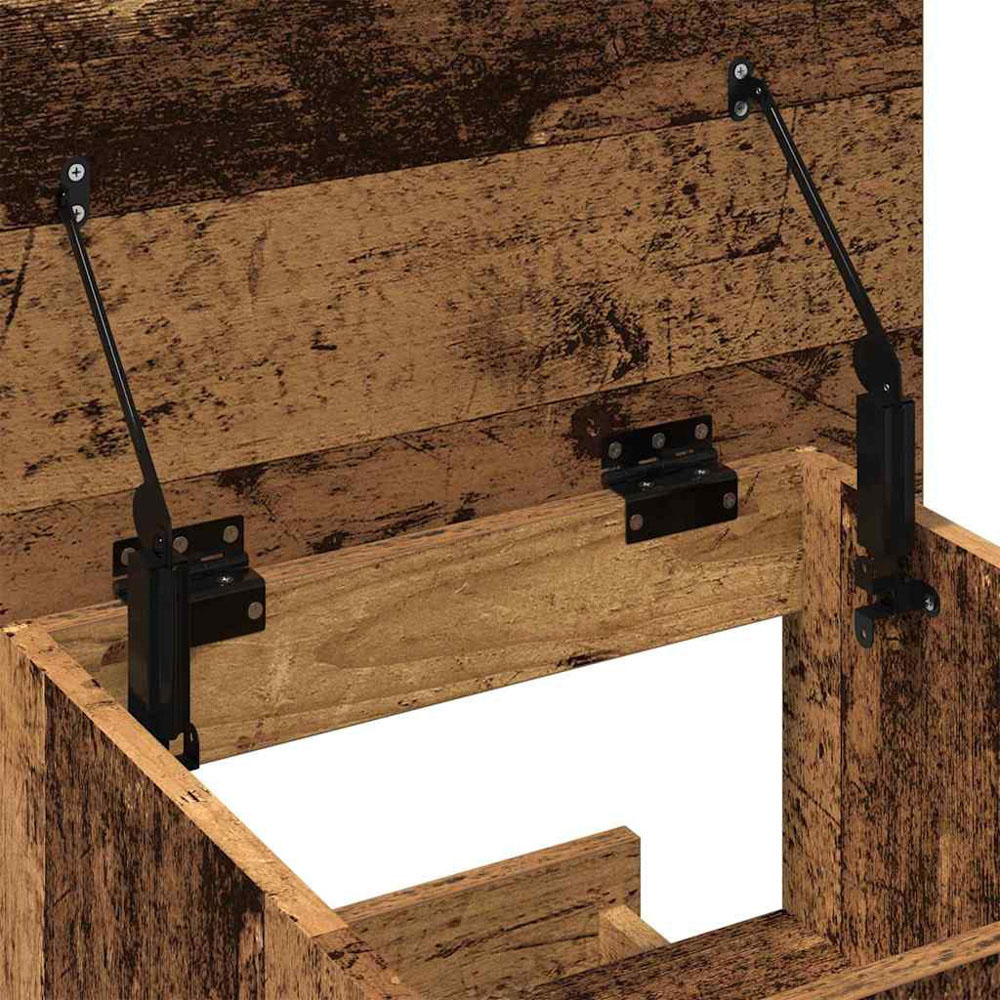 vidaXL Single Door Single Drawer Single Shelf Brown Office Podium Image 7
