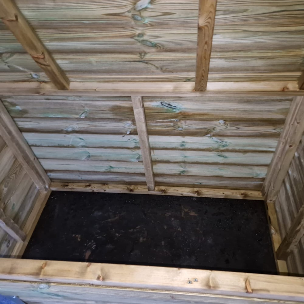 Benchmark Dog Kennel with Apex Roof - Triple 10 x 10ft Premium Wood Range Image 4