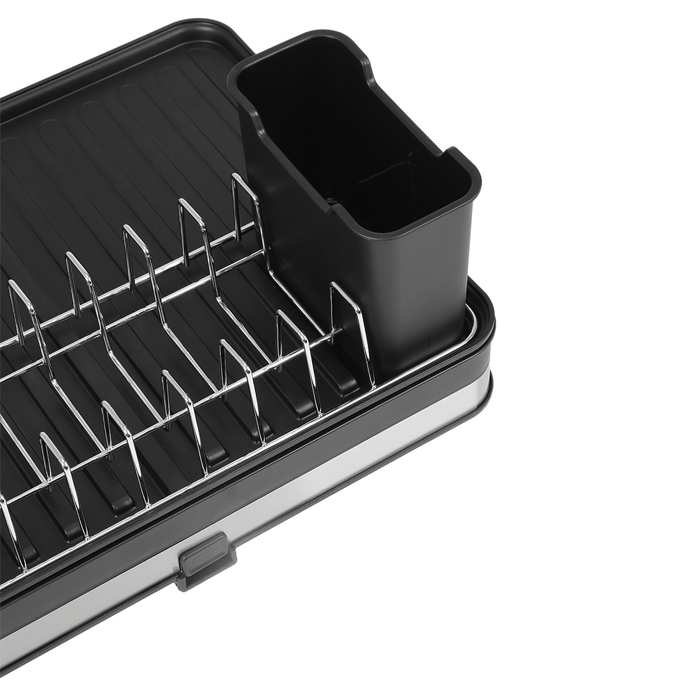 Living and Home Expandable Kitchen Dish Drainer Rack Image 7
