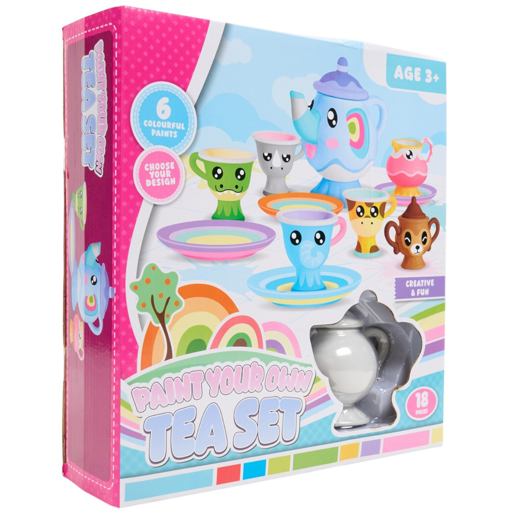 Paint Your Own Tea Set Image 1