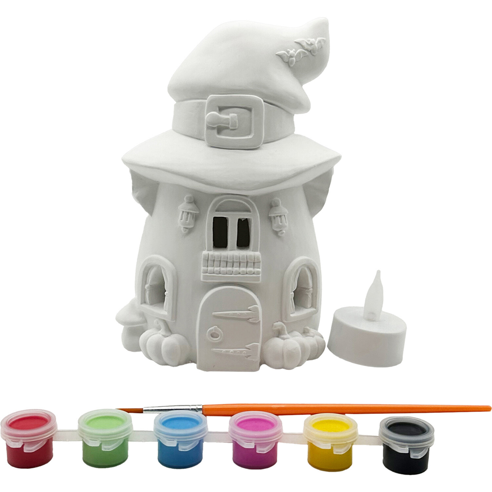 Paint Your Own LED Halloween Haunted House Kit Image 3