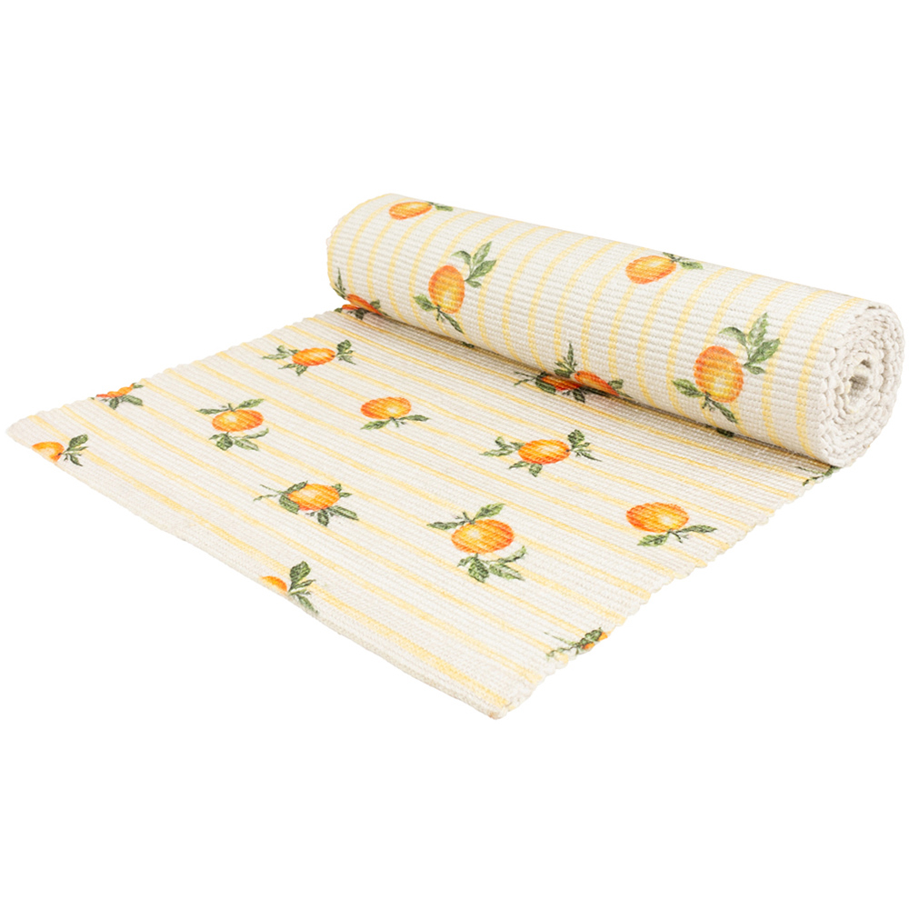 Furn Fruits Yellow Oranges Table Runner 180 x 35cm Image 1