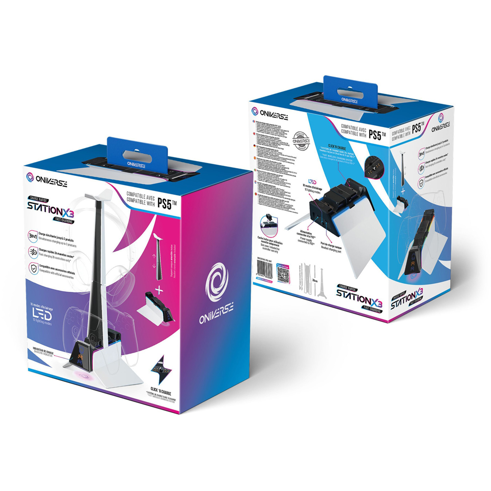 Oniverse Dual PS5 Controllers Fast Charging Station Image 7