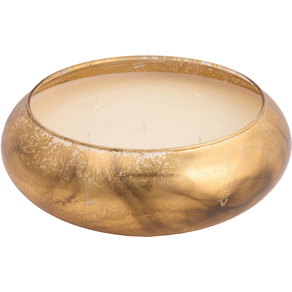 Luxe Bowl Candle Gold Image 4