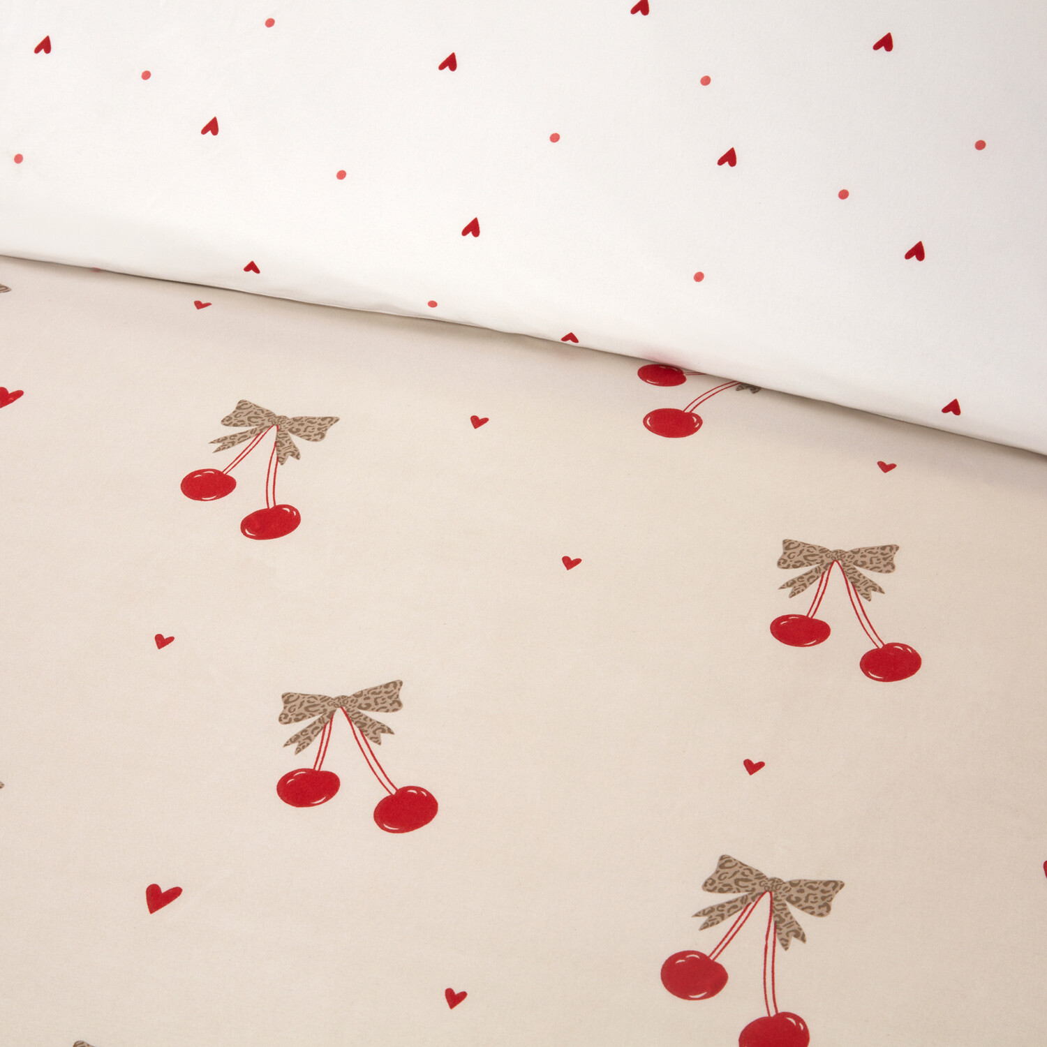 Cherries Bedding SetNaturalSingle Image 4