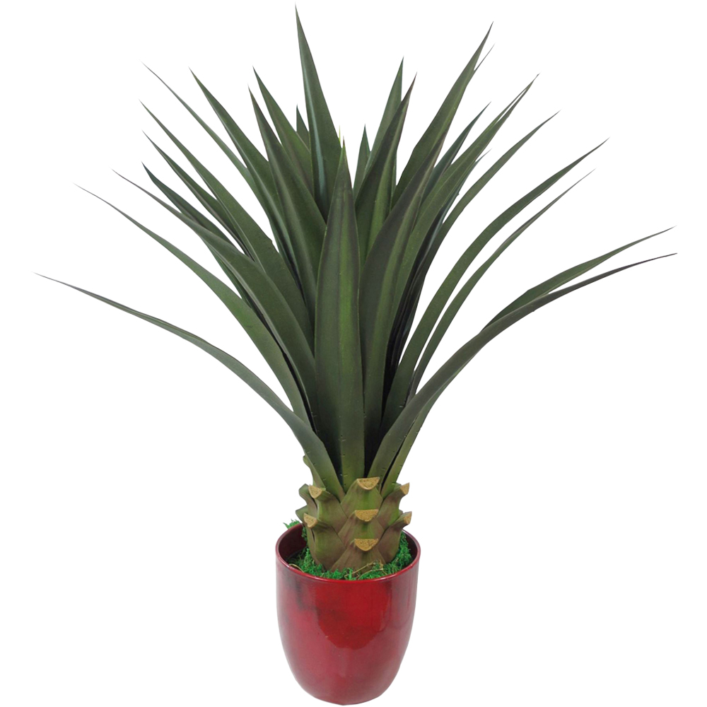 Leaf Yukka Artificial Tree Pot 3ft Image 1