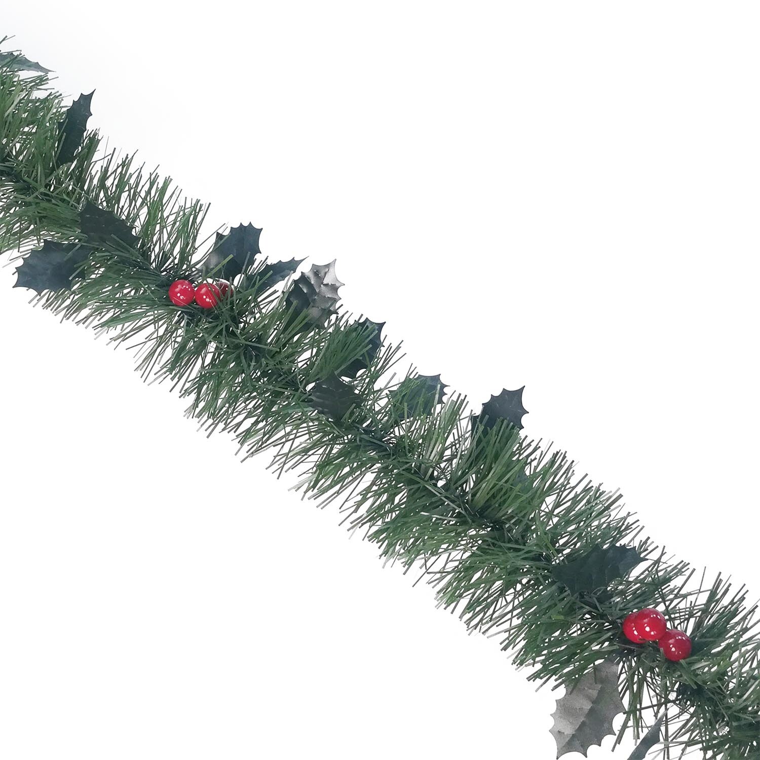 Holly and Berry Tinsel 200cm Image 2