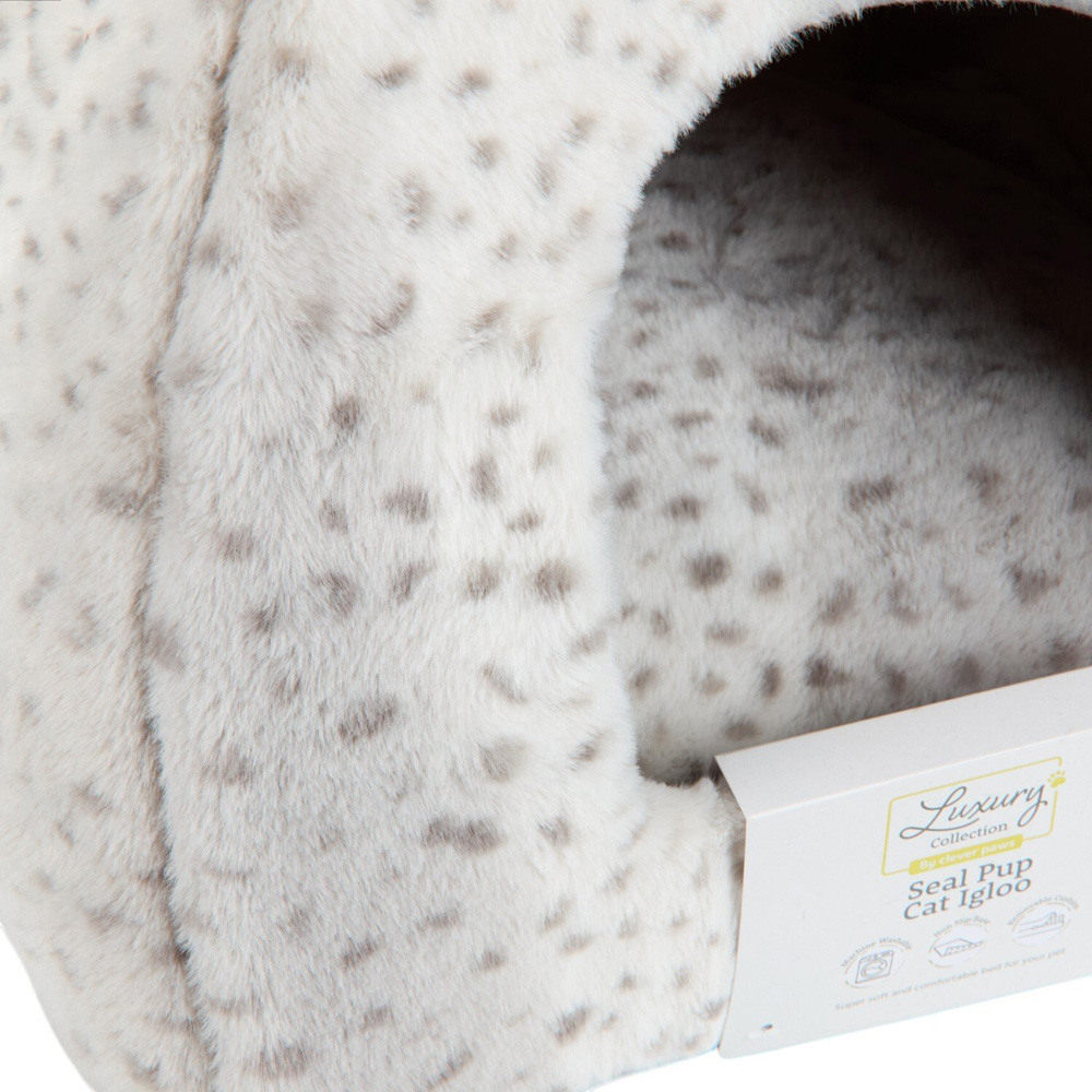 Seal Cat Igloo Light Grey Image 5