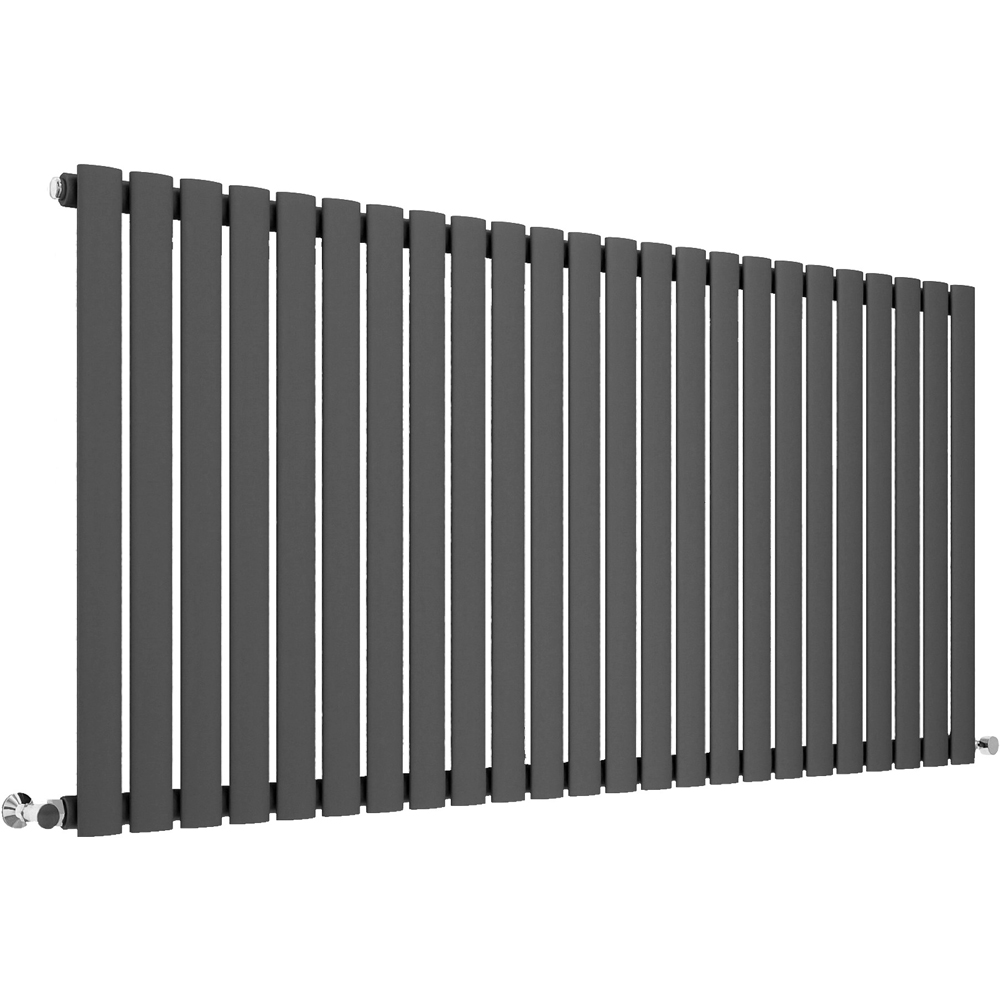 Stech Homes 3664 BTU Anthracite Single Panel Radiator 600 x 1416mm Image 1