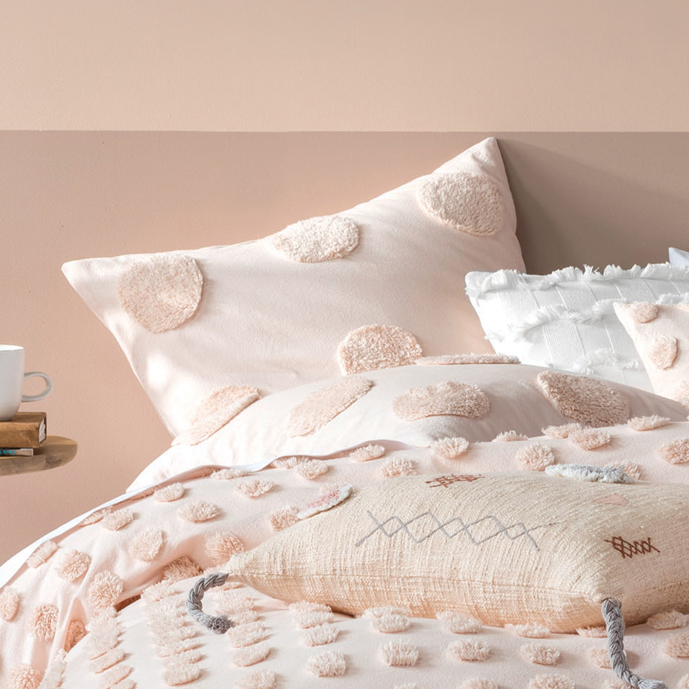 Linen House Haze Super King Tufted Duvet Cover Set Image 2