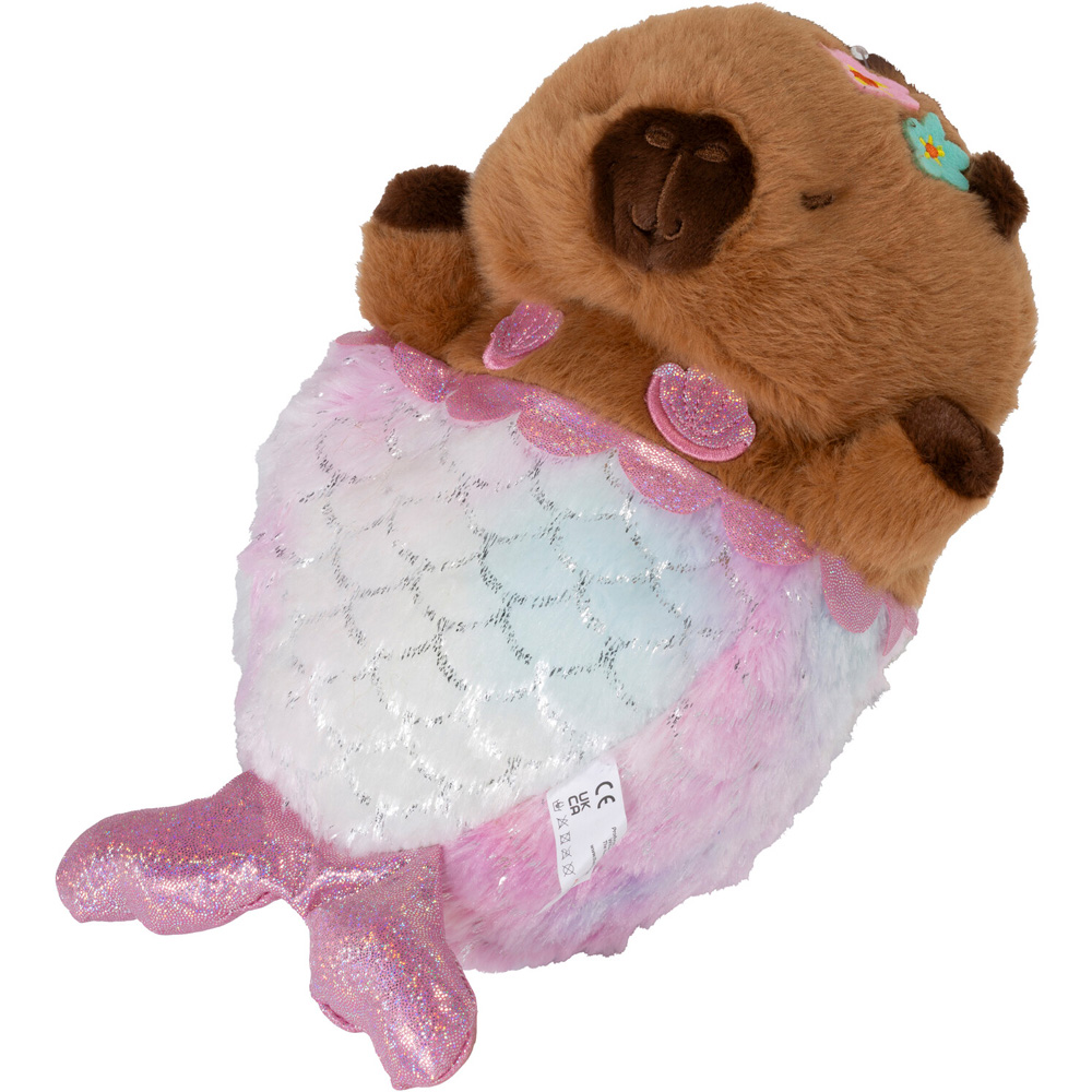Mermaid Capybara Plush Toy Image 2
