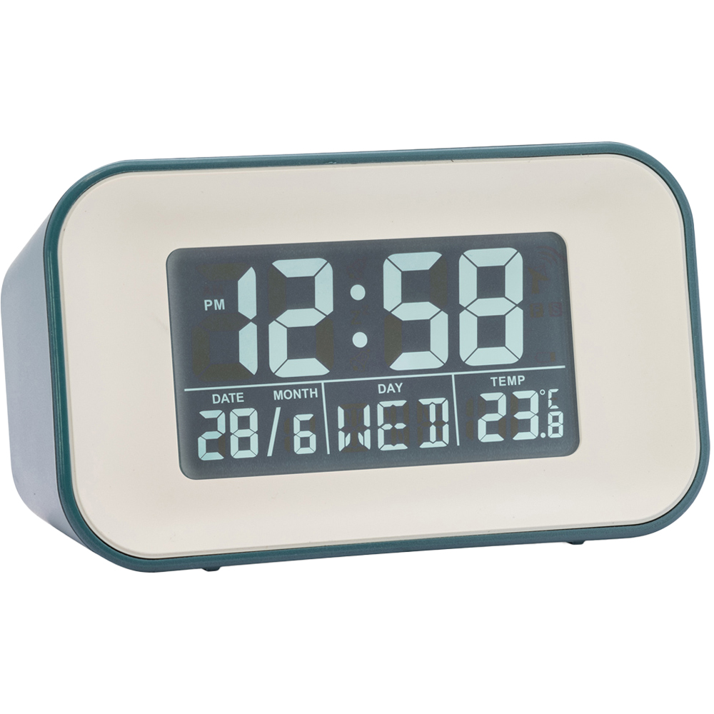 Acctim Alta Storm Blue Reflection Digital Alarm Clock Image 6